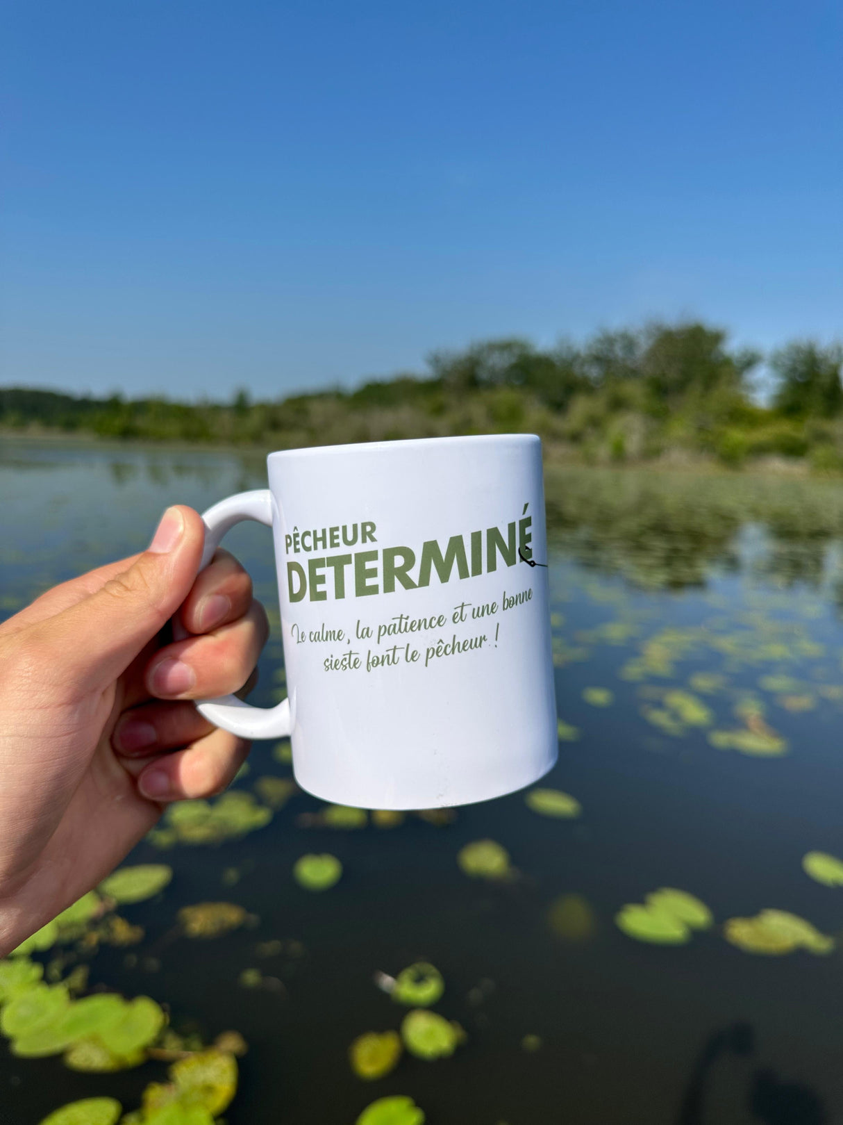 Mug Bar d'écume - Pêcheur Déterminé