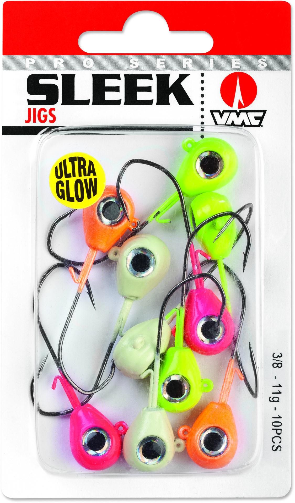 Têtes plombées - 7158 Sleek Jig Glow