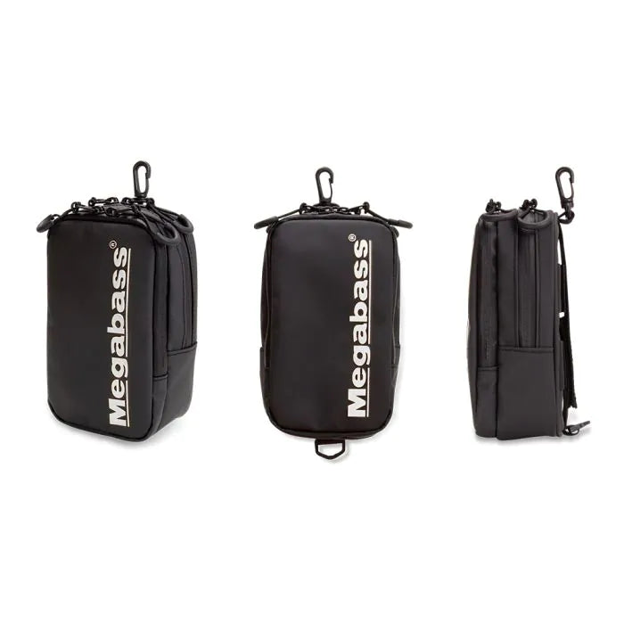 Pochette Megabass Mobile Pouch II - Black/White