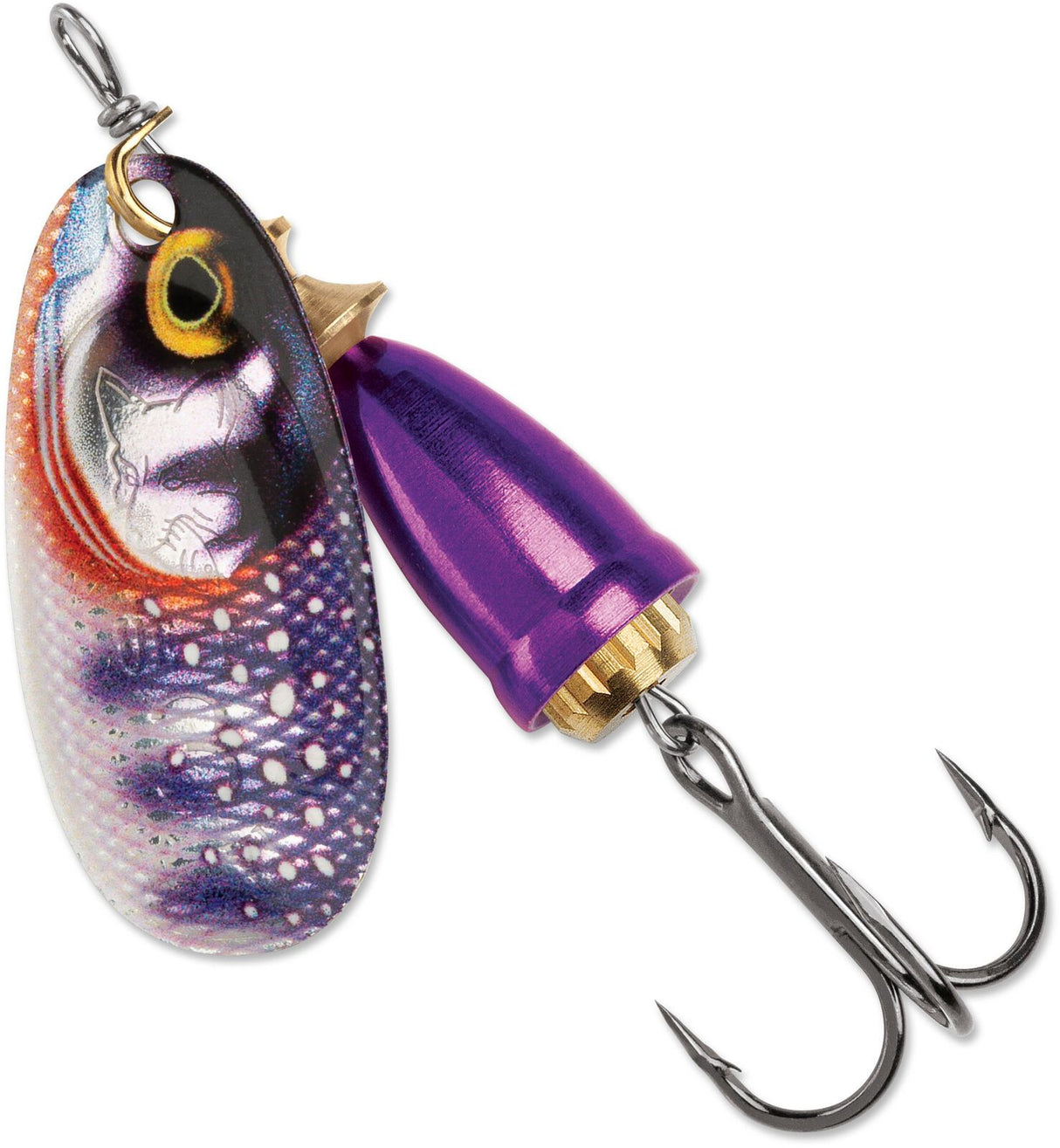 Cuillère Tournante Blue Fox Vibrax Gilded GDIW