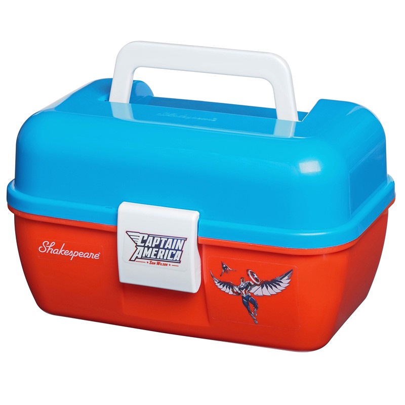 Boîte à Pêche Enfant Shakespeare Marvel Captain America Tackle Box