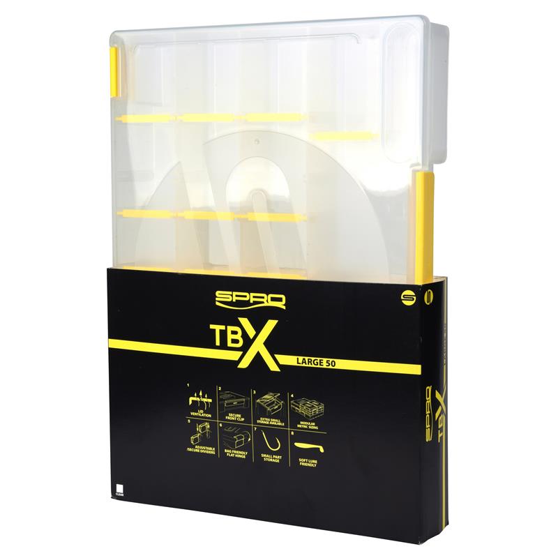 TBX - Tackle Box Range 50L - Clear