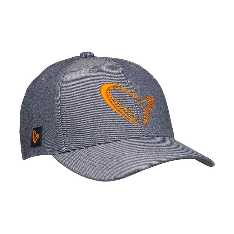 Casquette Savage Gear Classic Jaw Cap Grey Mélange