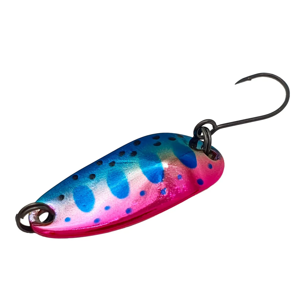 Cuiller Ondulante Suissex Trout Tracker Silver Blue Amago