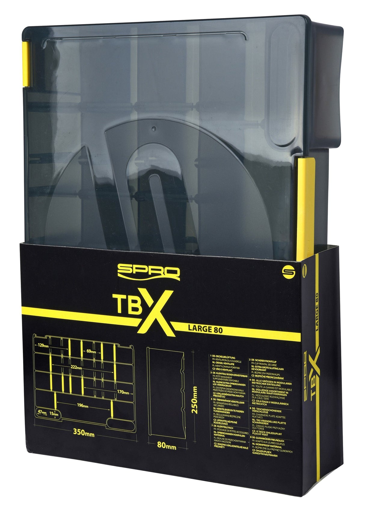 TBX - Tackle Box Range 80L - Black