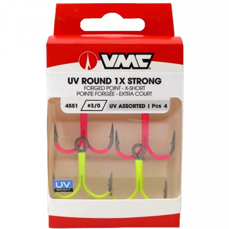 4551UV ROUND 1X - Rose/Chartreuse