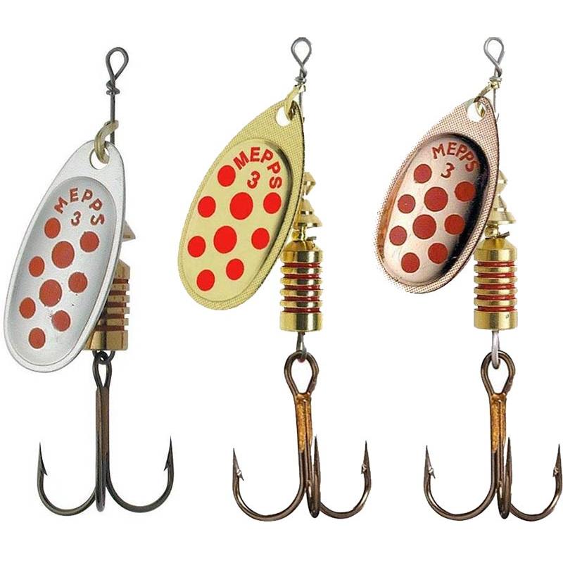 Cuiller Tournante Mepps Aglia Kit 3 pièces