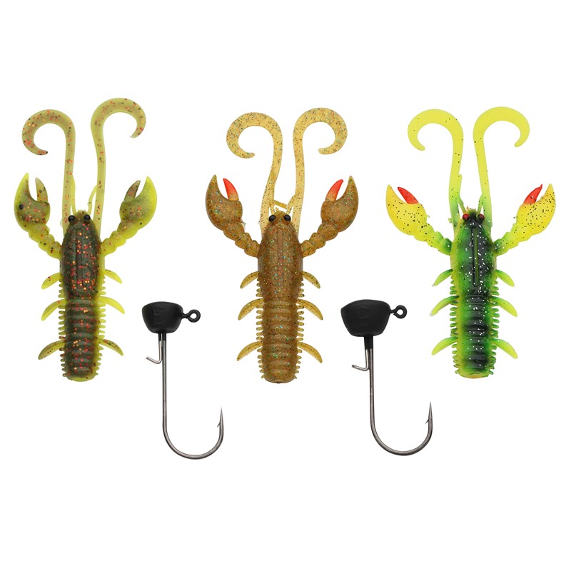 Kit Pêche Berkley PowerBait Perch Ned Rig Pro Pack