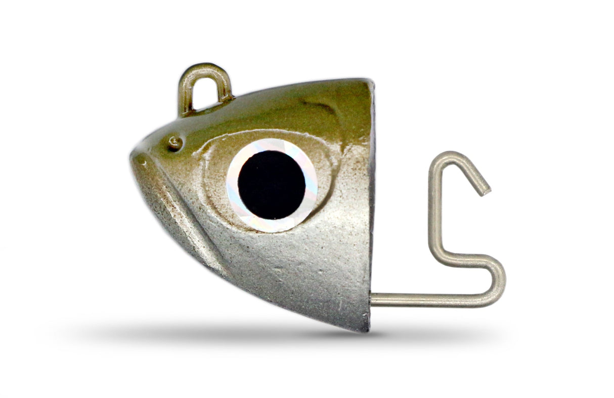 Têtes plombées - Black Minnow taille 1