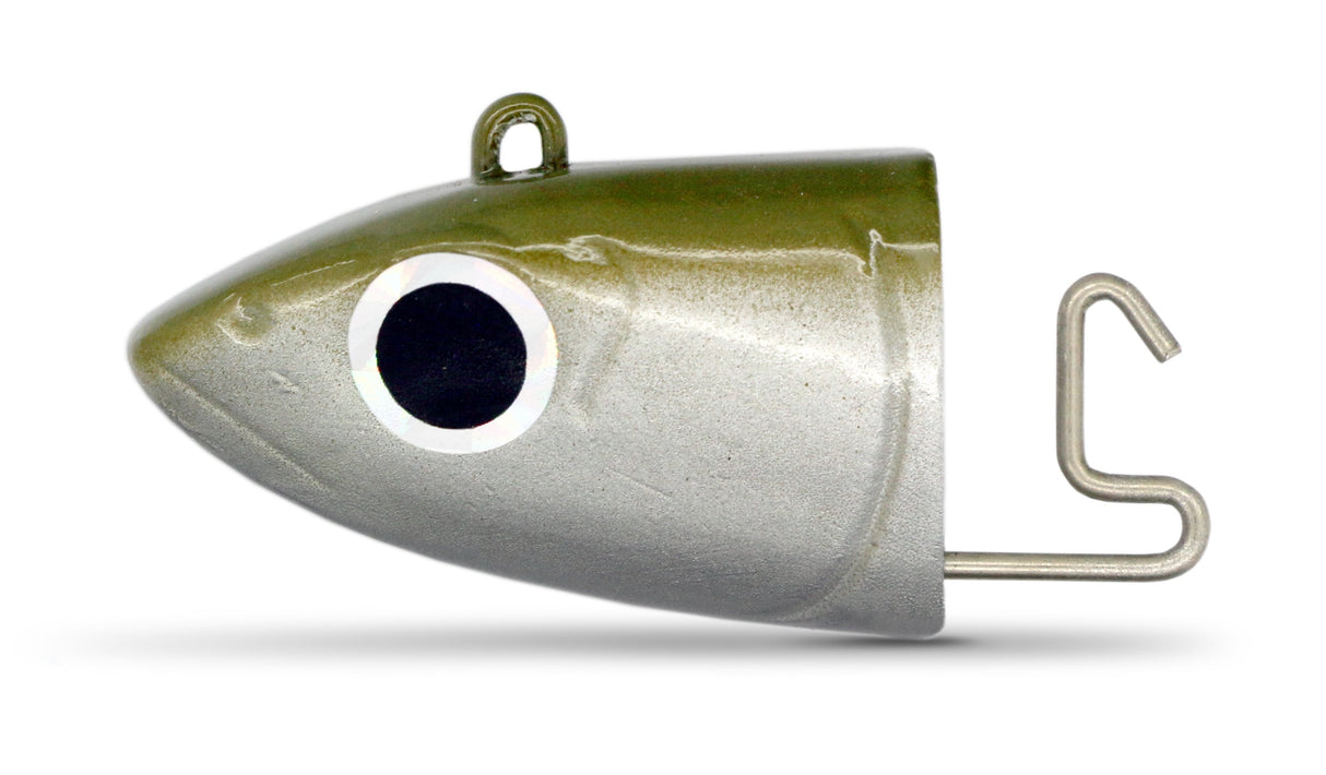 Têtes plombées - Black Minnow taille 1