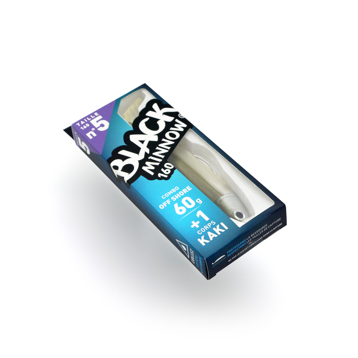 Black Minnow n°5 - Combo Off Shore - 60g