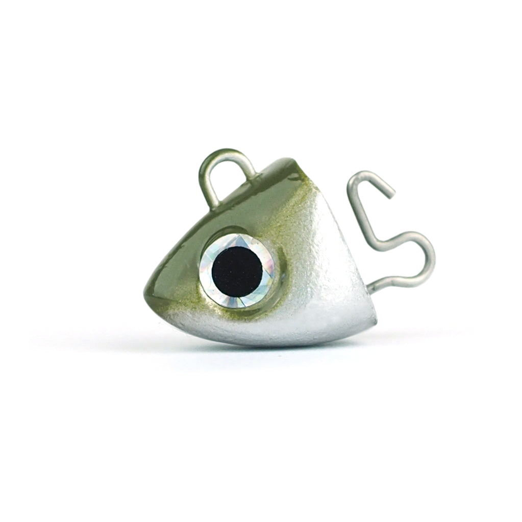 Têtes plombées - Black Minnow taille 1