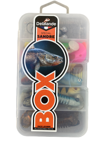 JK FISHER - Coffret Leurres Souples Spécial Sandre - Delalande