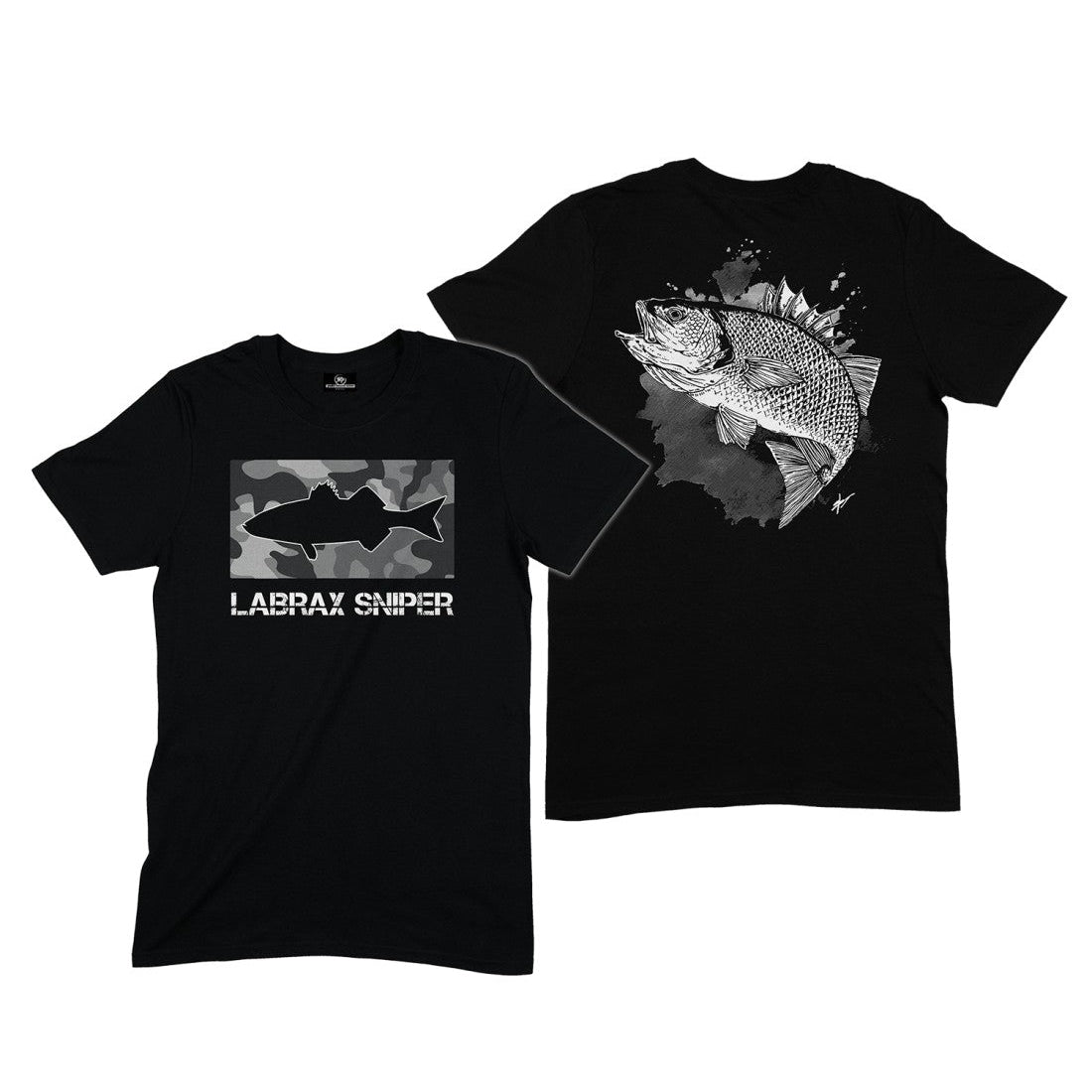 T-Shirt Sea Bass Black