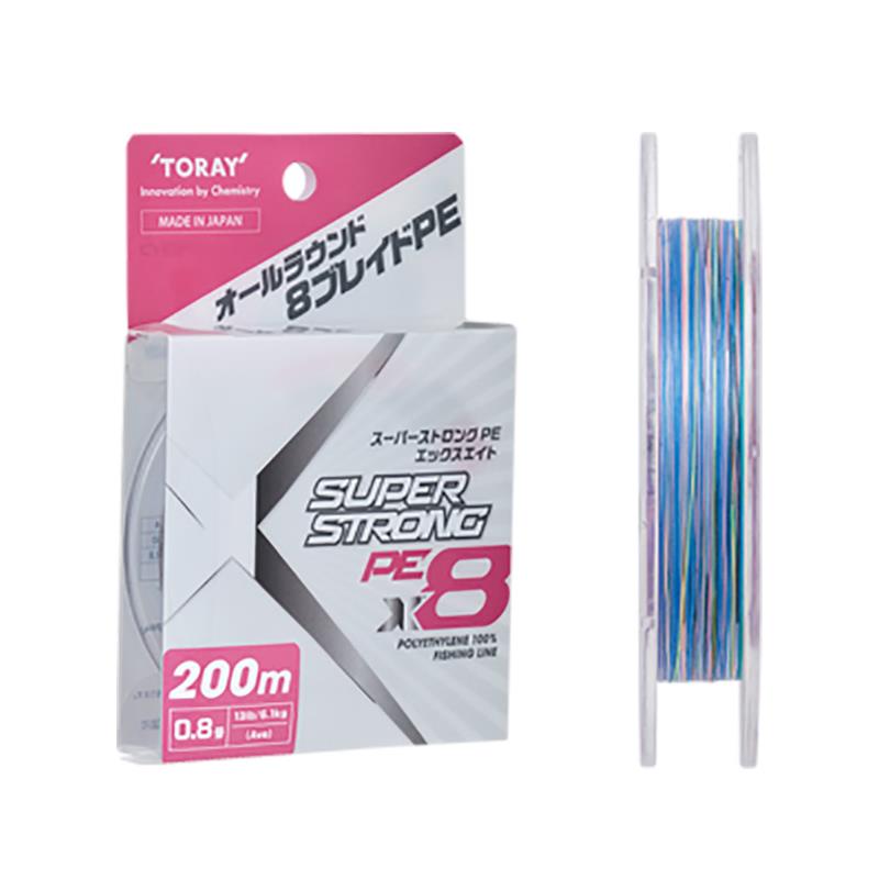 Tresse Toray Super Strong Pe X8 200M