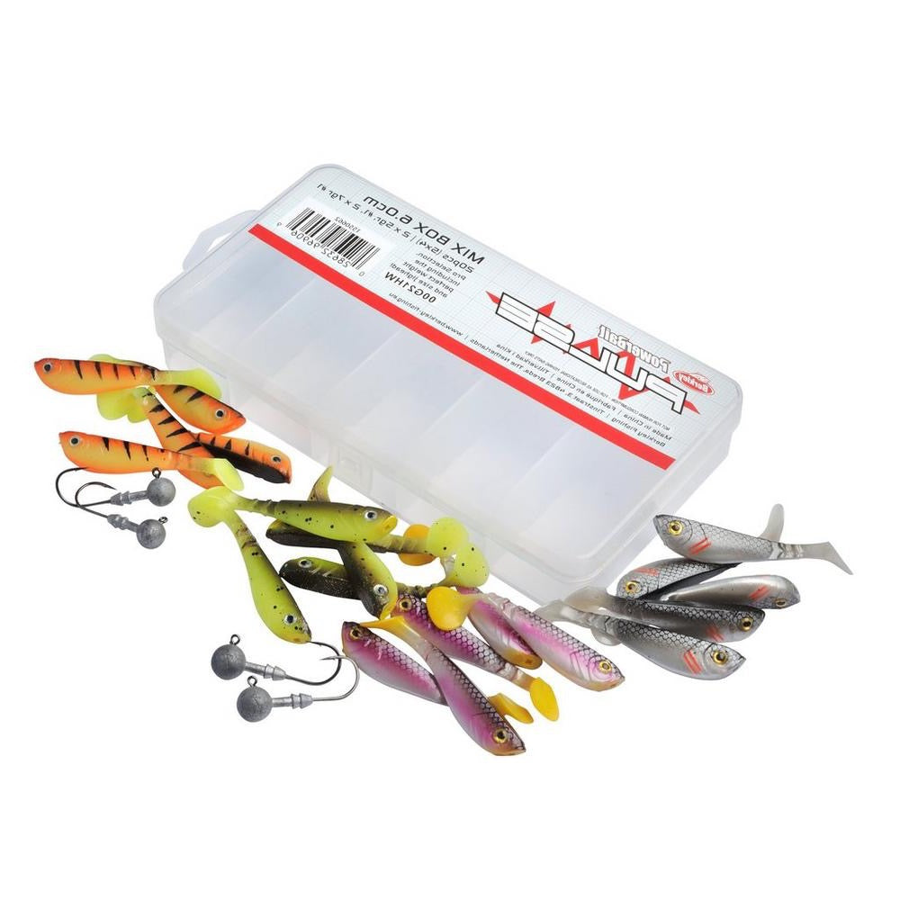 Pulse Shad MixBox & têtes plombées - 6cm