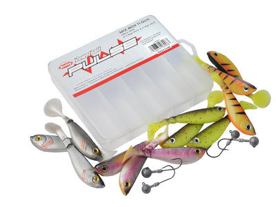 Pulse Shad MixBox & têtes plombées - 11cm