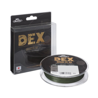 Tresse DEX Braid x8 - 150m / Moss Green