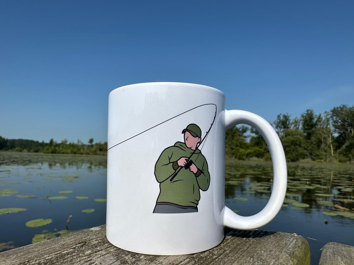 Mug Bar d'écume - Pêcheur Déterminé