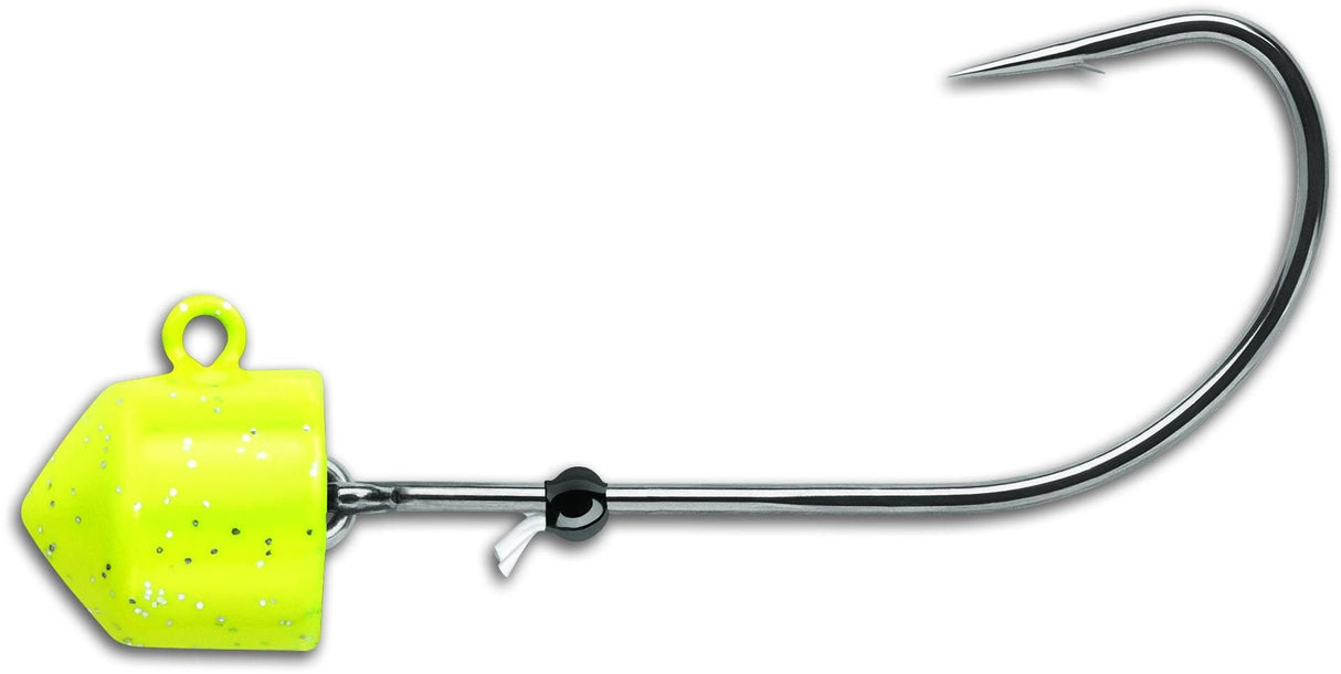 Têtes plombées SWINGIN NED RIG JIG - Chartreuse