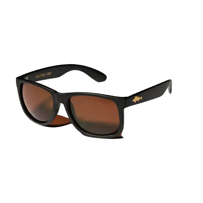 Lunettes Polarisantes Big Fish 1983 - Perch Black Lenses Brown