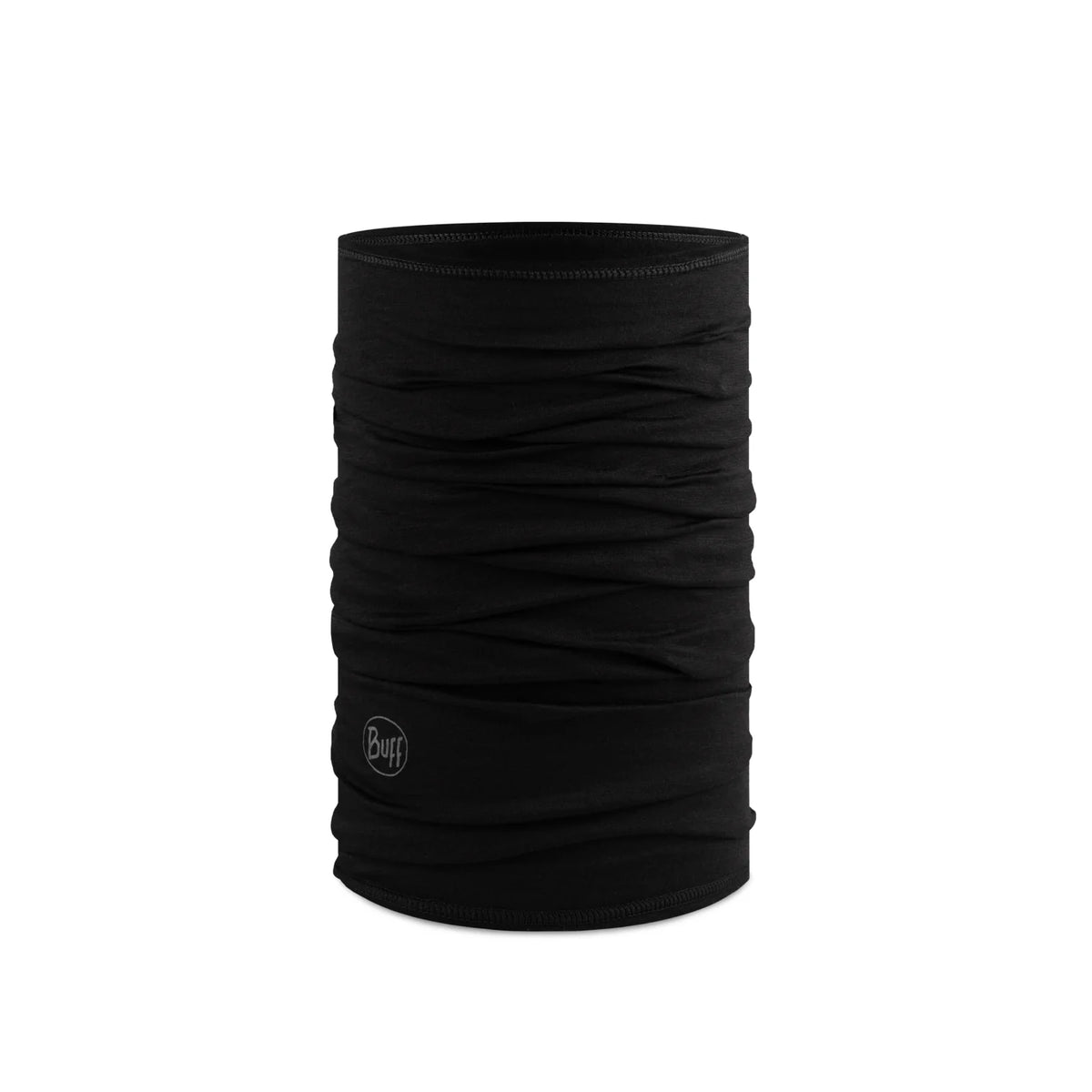 Tour de Cou Buff Merino Lightweight - Solid Black