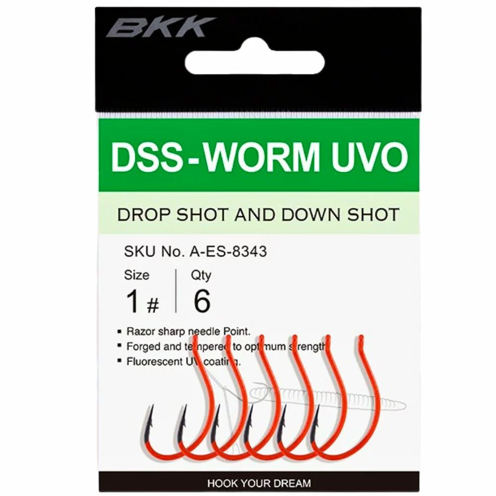 Hameçon Simple DSS WORM UV O