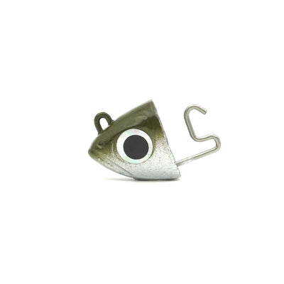 Têtes Plombées - Black Minnow taille 2,5