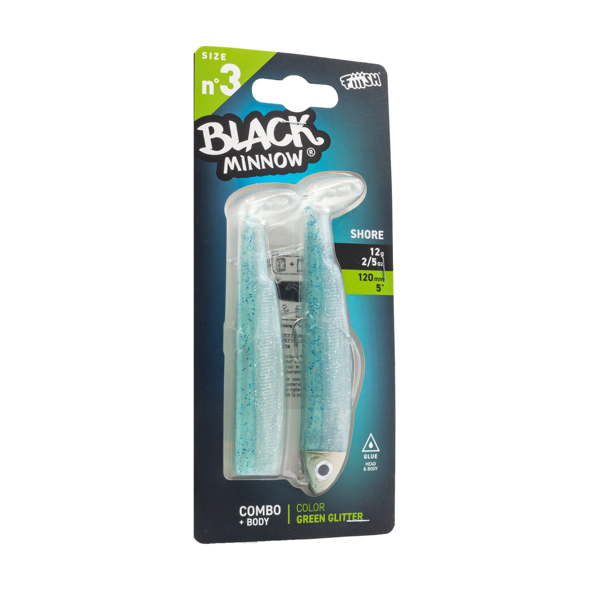 Black Minnow n°3 - Combo Shore - 12g