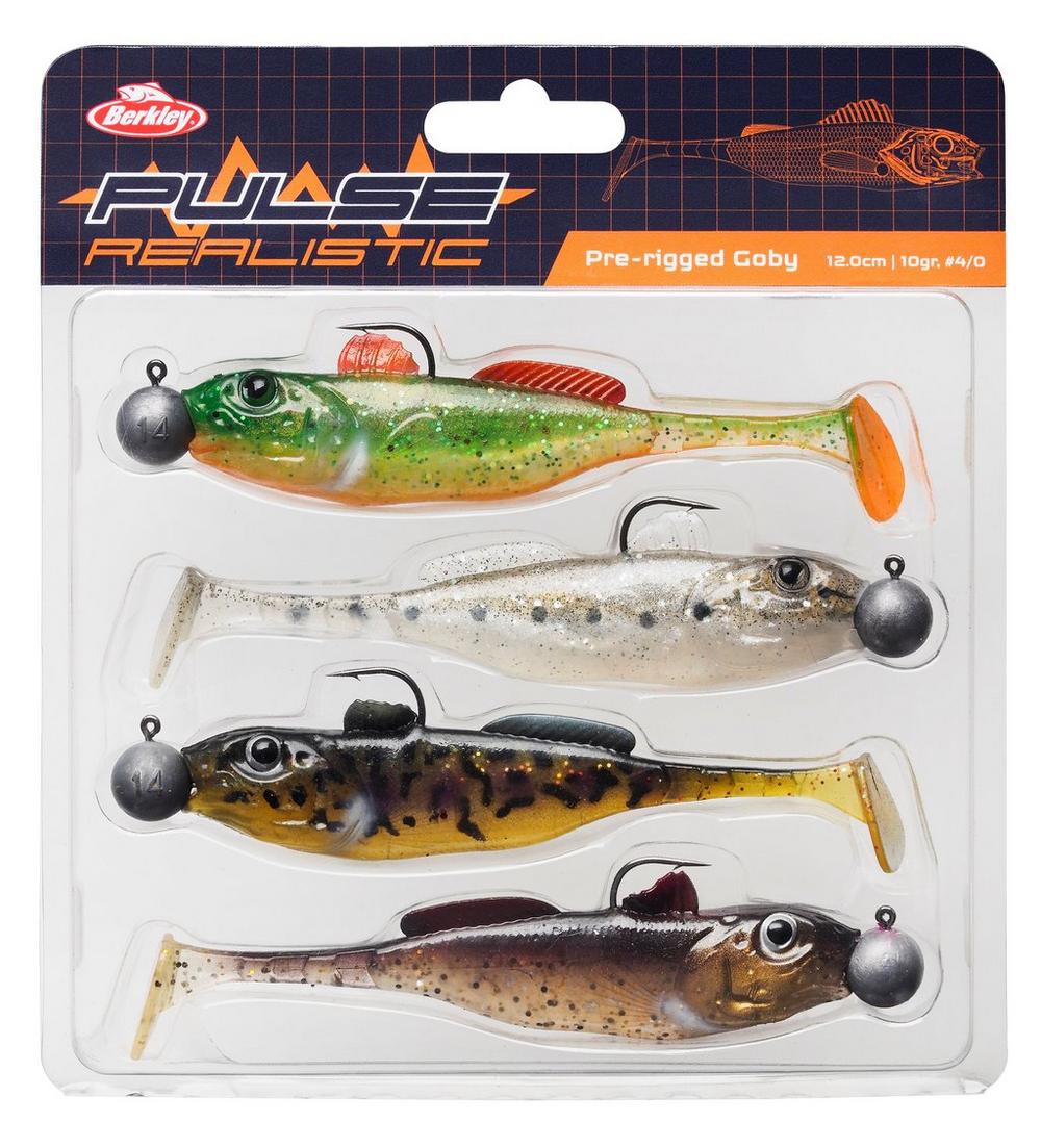 Pulse Realistic Goby Prerigged - 7cm