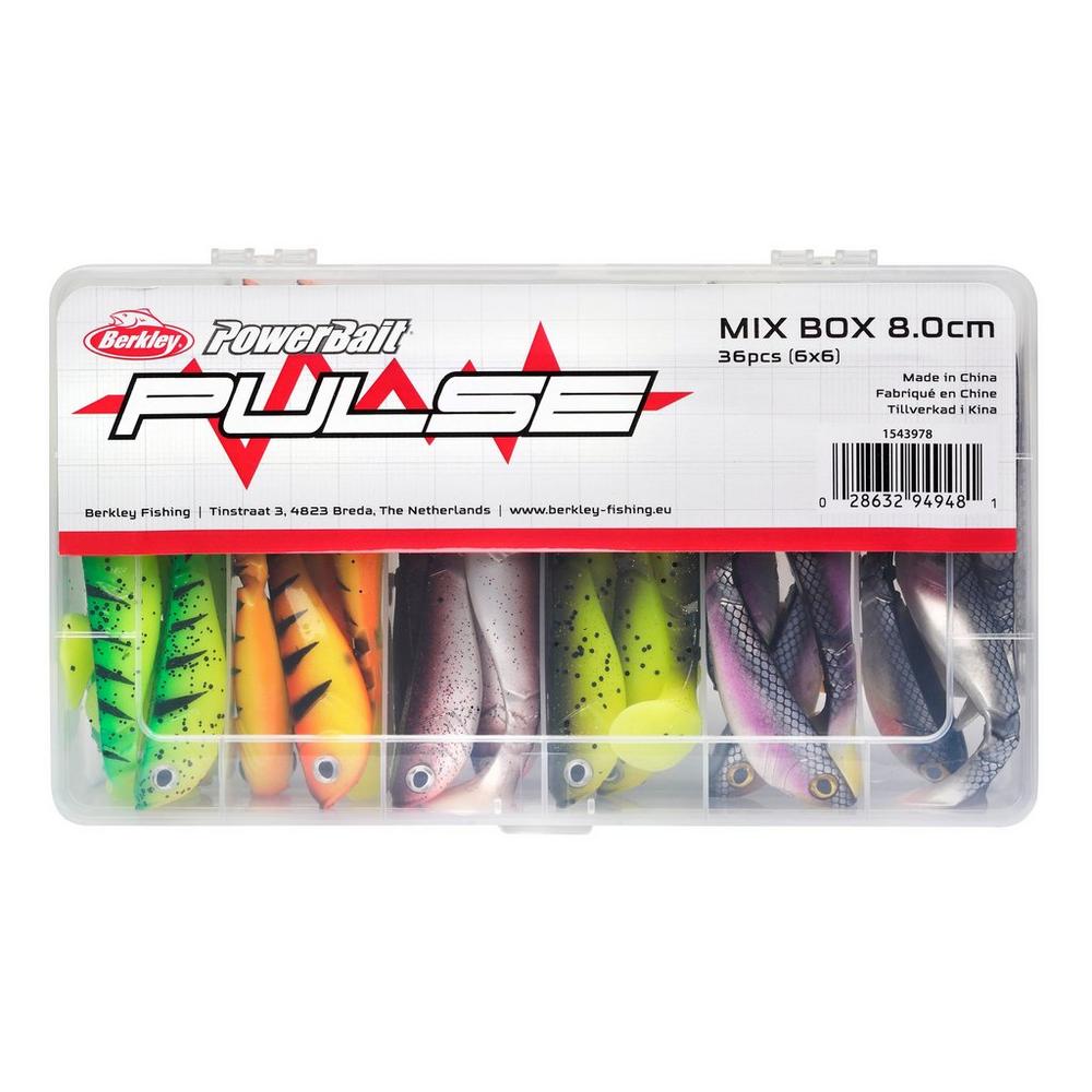 Pulse Shad MixBox - 8cm/36pcs
