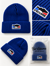 Bonnets Bar d’écume - Pack Trio Bleu Royal, Noir et Gris