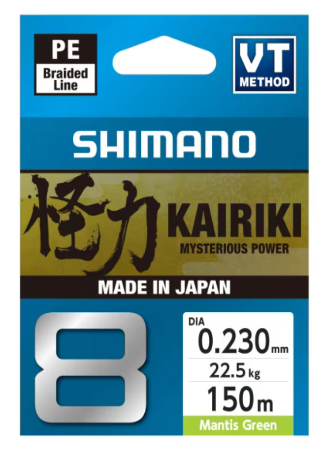 Tresse Kairiki x8 - 150m (MANTIS GREEN)