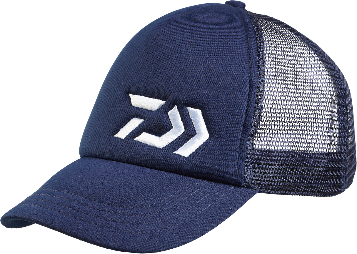 Casquette Matelasse Mesh - Blue-White