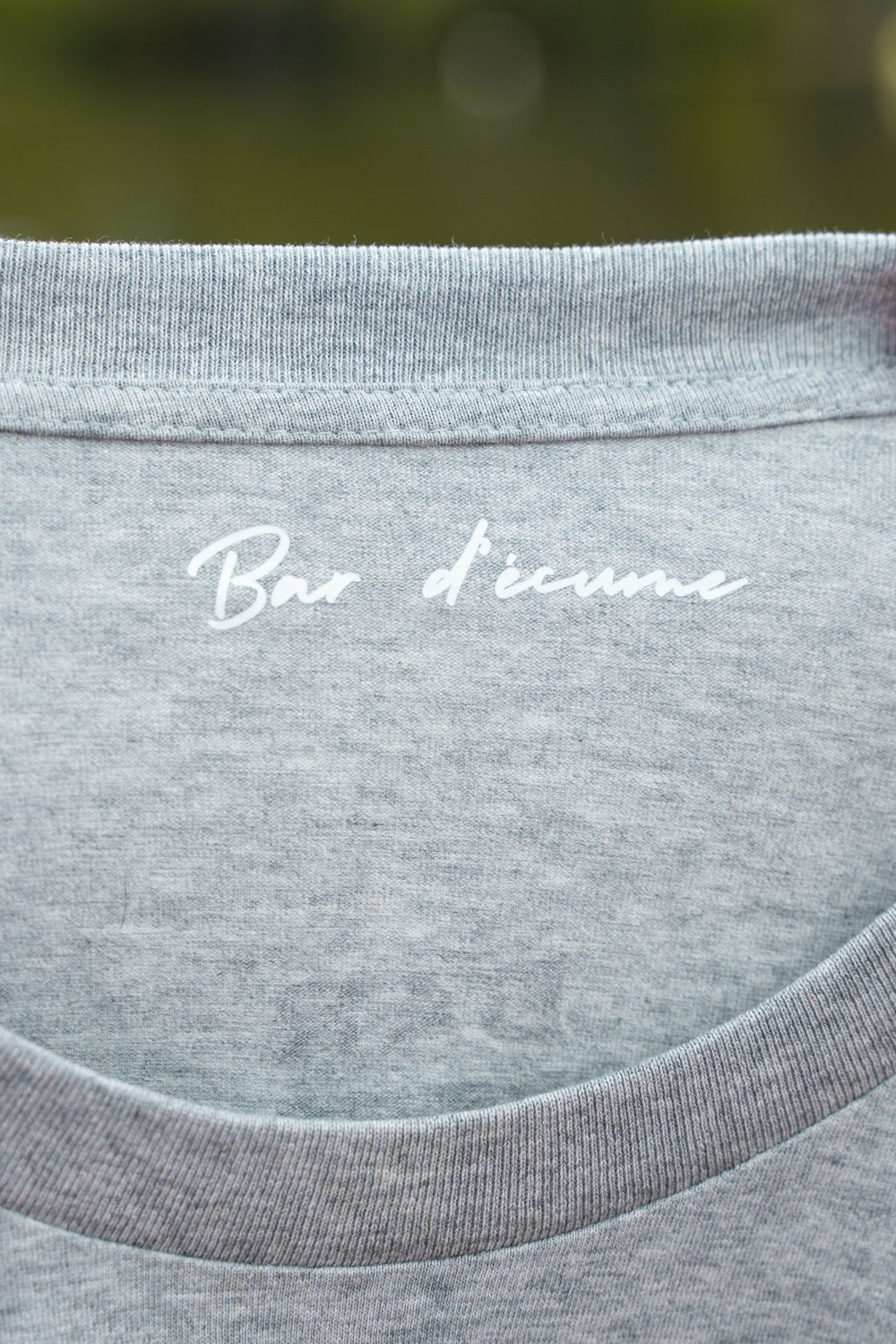 T-shirt "L'Écume" - Gris