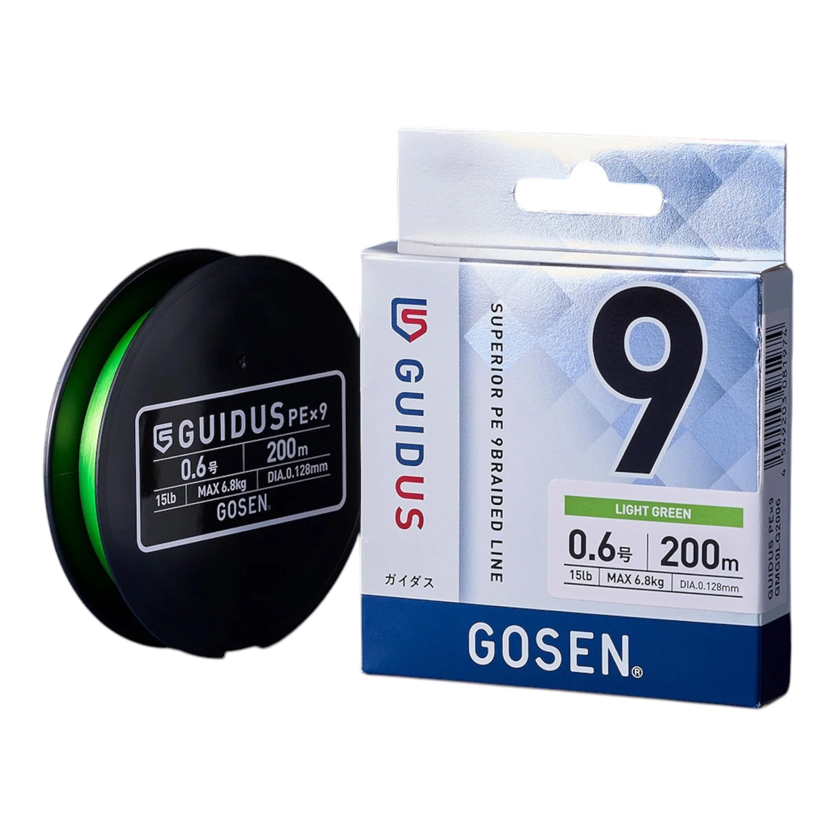 Tresse Guidus Pe x9 - Light Green