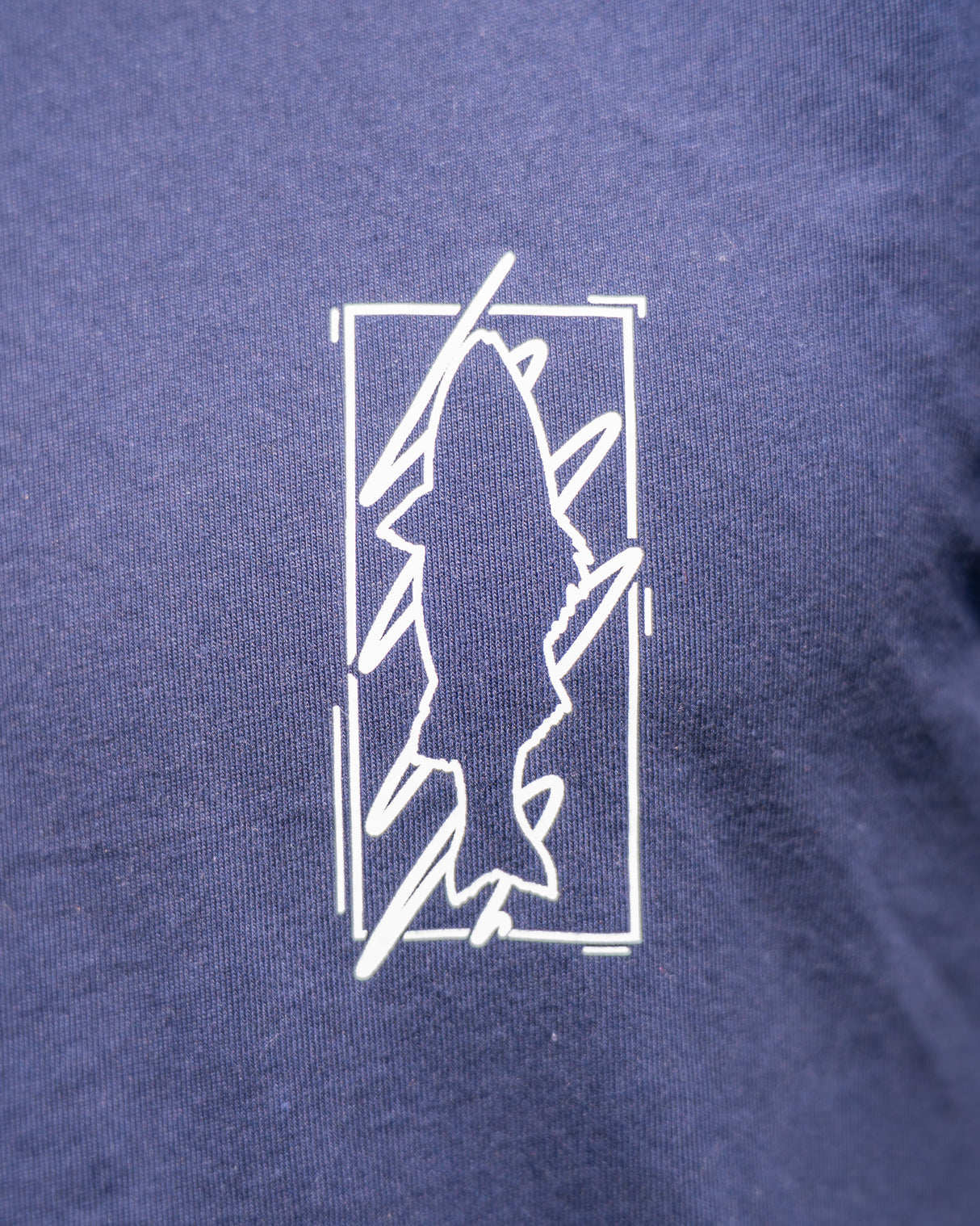 T-shirt "L'Écume" - Bleu Nuit