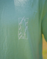 T-shirt "L'Écume" - Vert de Jade