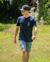 T-shirt "L'Écume" - Bleu Nuit