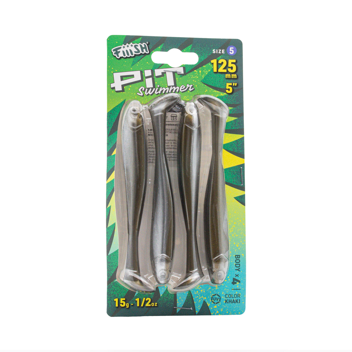 Pit Swimmer 5" - Corps 12,5cm