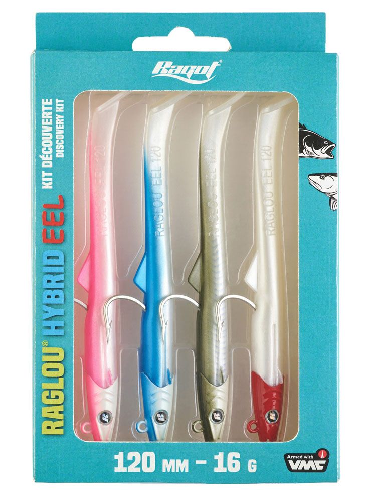 Leurre Souple Ragot Raglou Hybrid Eel Discovery Kit