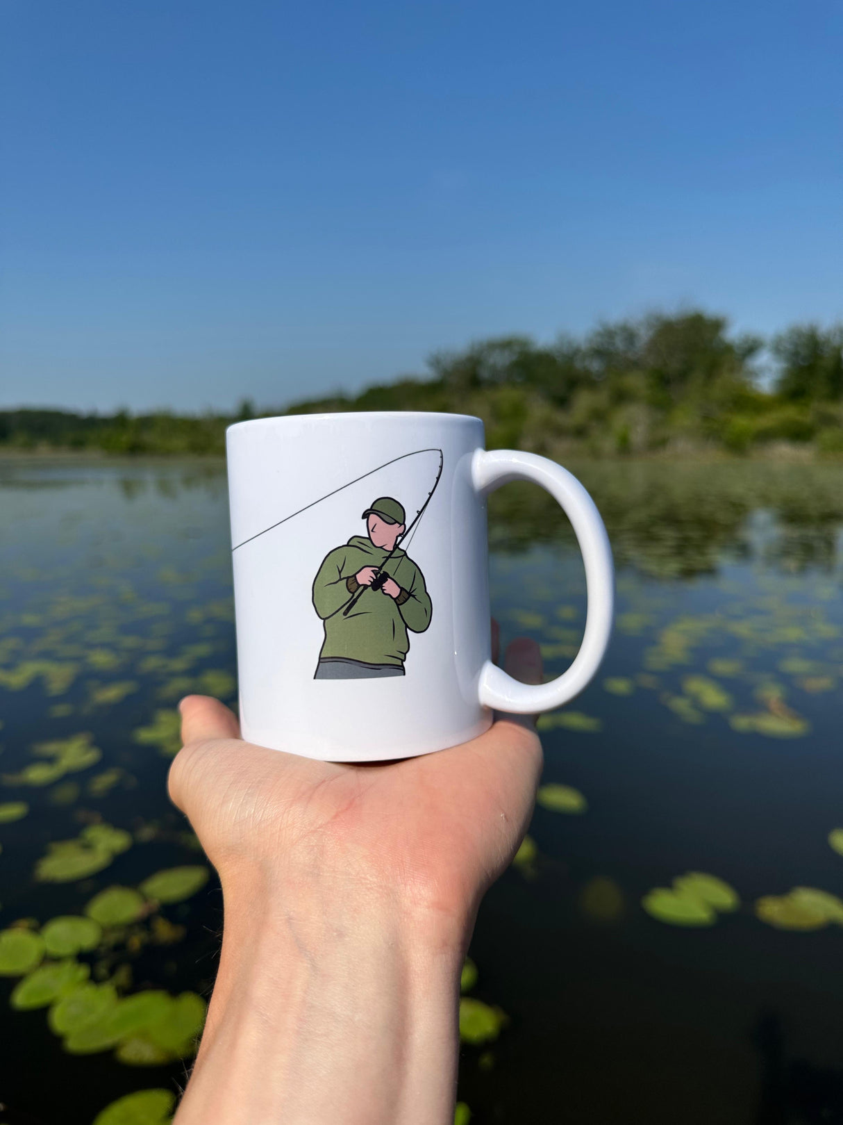 Mug Bar d'écume - Pêcheur Déterminé