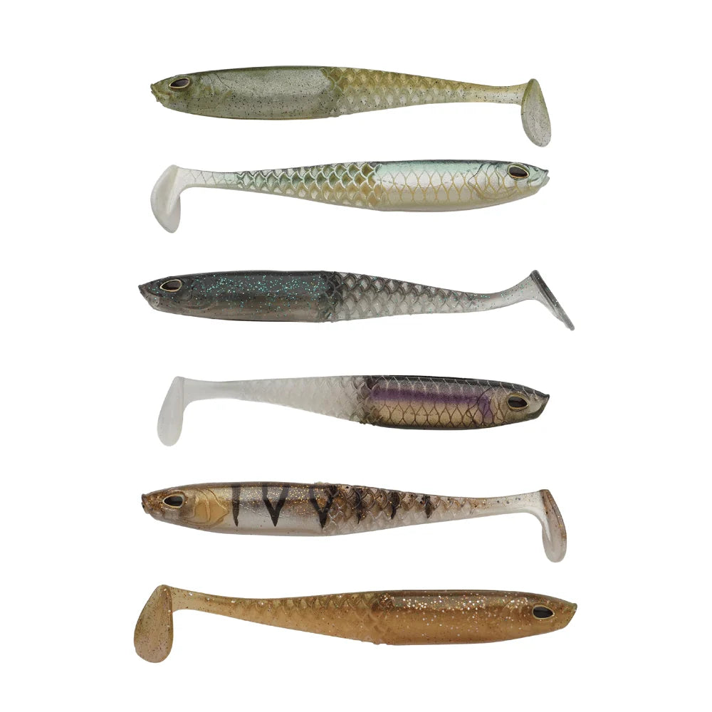 Leurre Souple Berkley PowerBait Cullshad Slim Mix Pack Clear Water