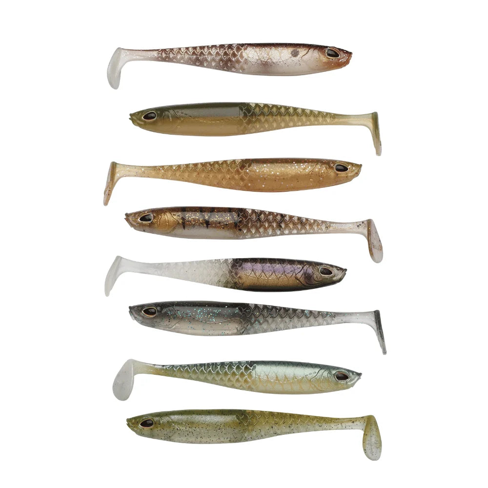 Leurre Souple Berkley PowerBait Cullshad Slim Mix Pack Clear Water