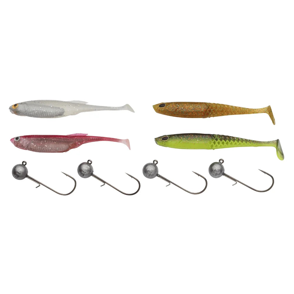Kit Pêche Berkley PowerBait Perch Jig Pro Pack - Dark Water