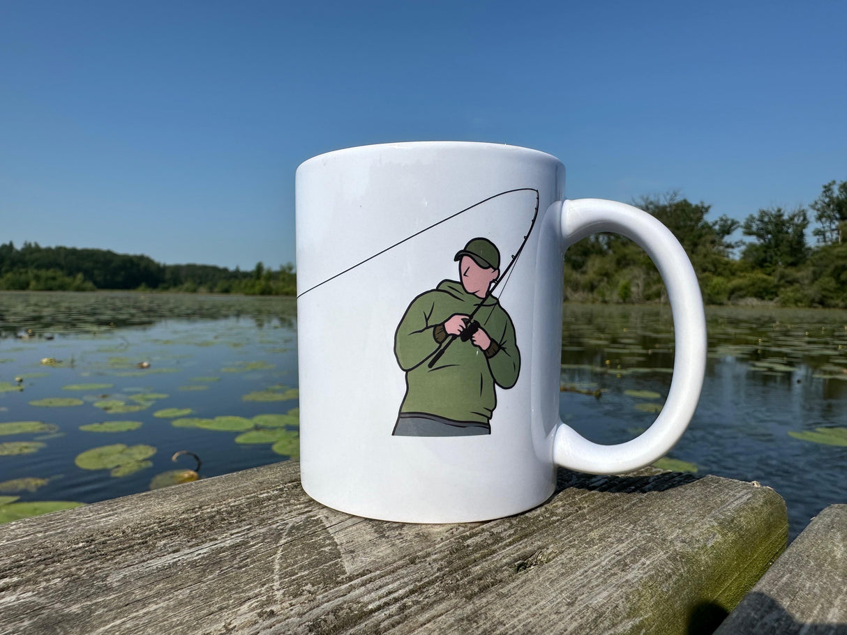 Mug Bar d'écume - Pêcheur Déterminé