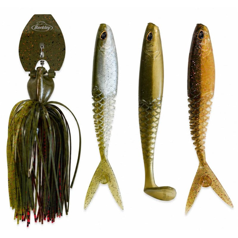 Kit Chatterbait Berkley Slobberknocker Mix Pack - Eau Claire
