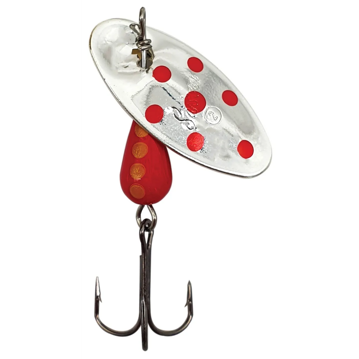 Cuiller Tournante Suissex Cicada Bicolore Argent PR-R