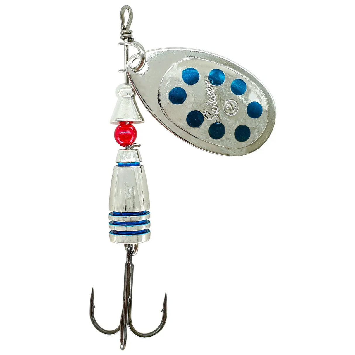 Cuiller Suissex Divine Argent Pts Bleus
