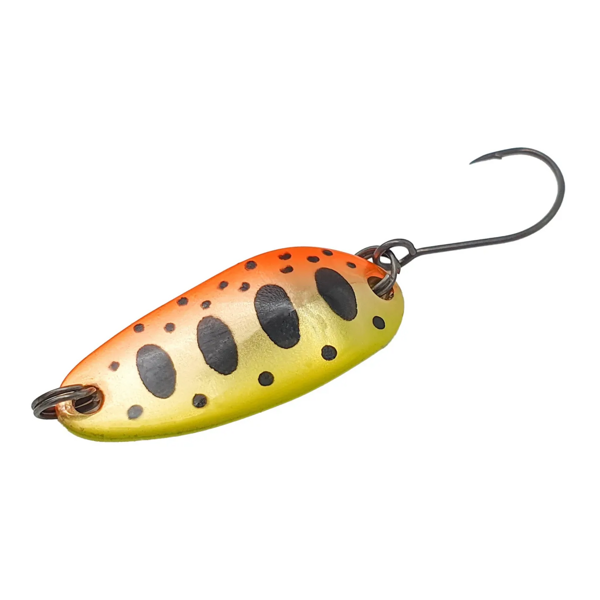Cuiller Ondulante Suissex Trout Tracker Yellow Orange Amago